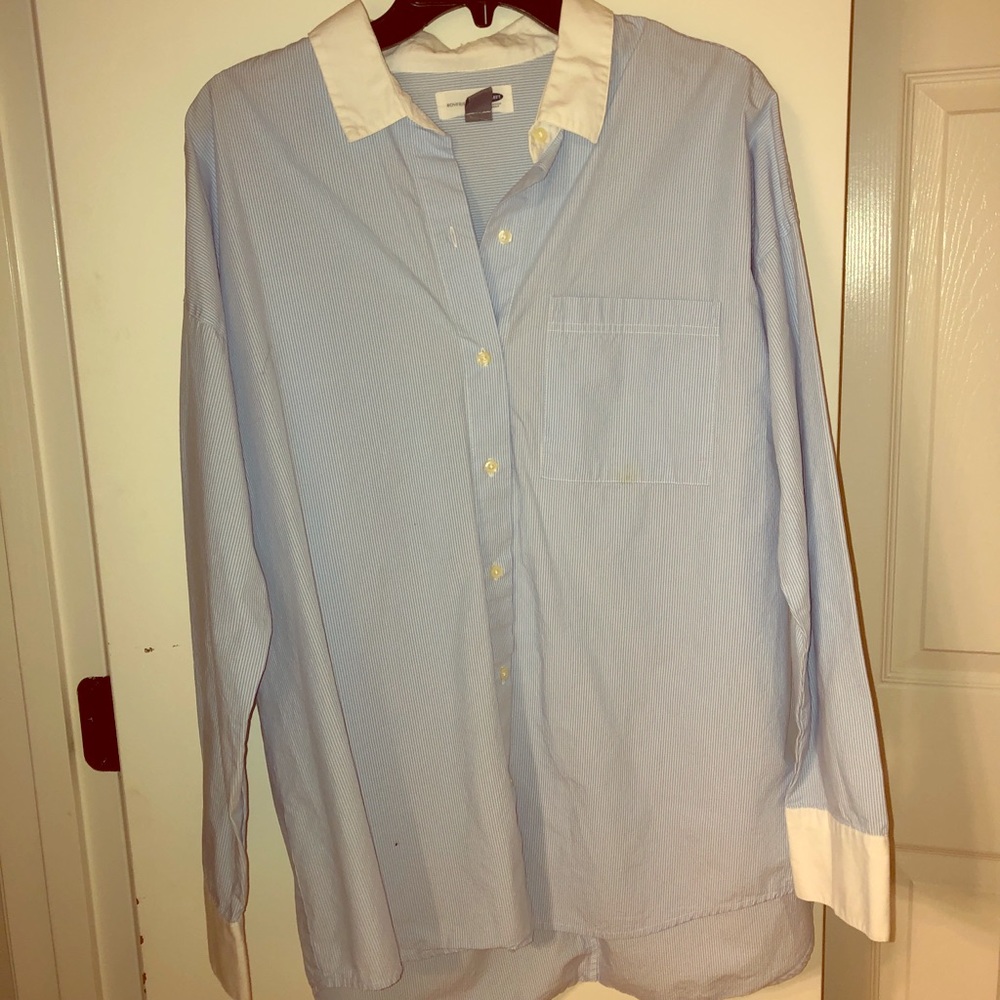 Old Navy Pinstriped Shirt